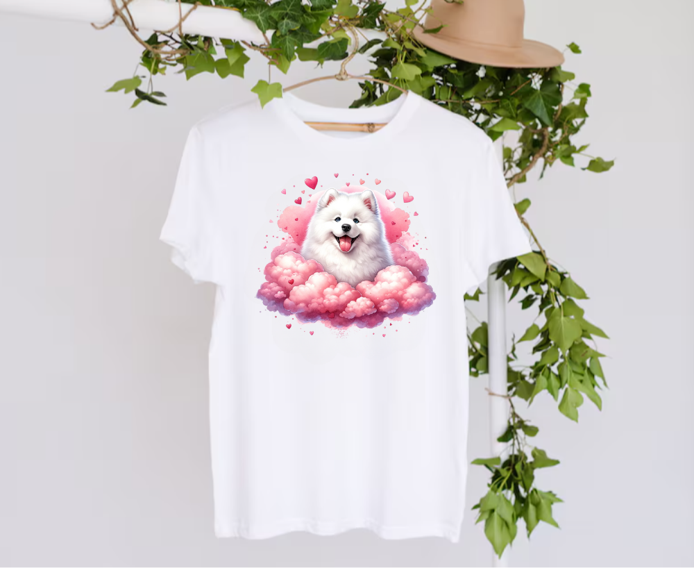 Tričko Unisex - Samojed Love 5