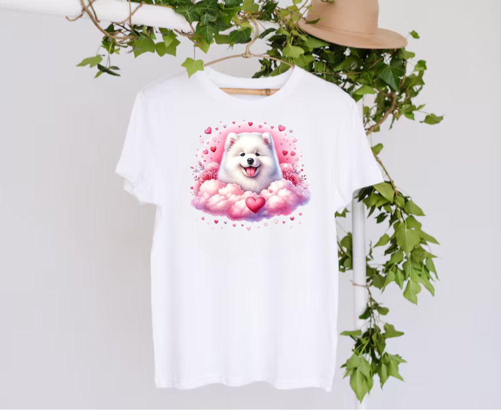Tričko Unisex - Samojed Love 7
