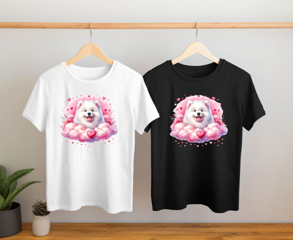 Tričko Unisex - Samojed Love 7