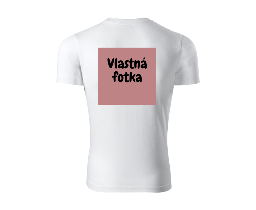 Tričko Unisex - Samojed uško s menom a fotkou