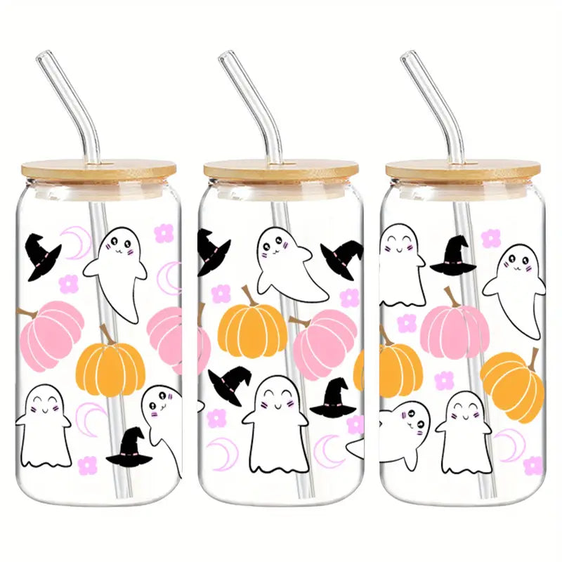 Sklenený pohár - Halloween 1
