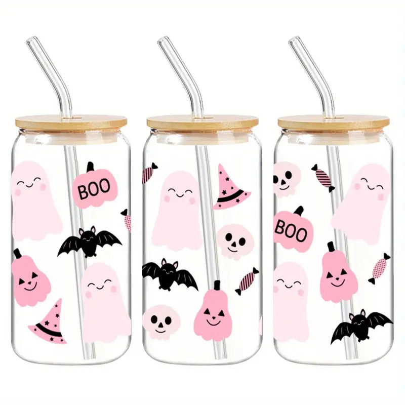 Sklenený pohár - Halloween2