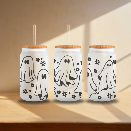 Sklenený pohár - Halloween 16