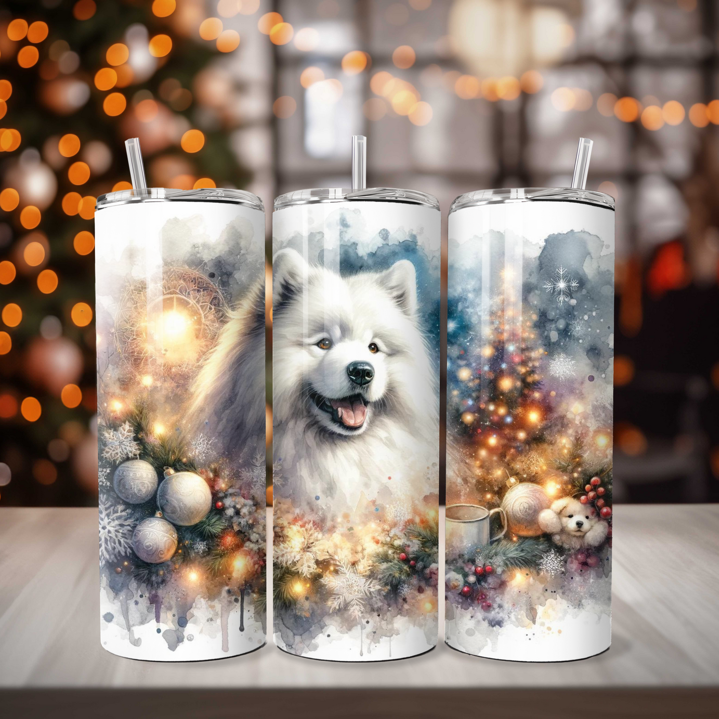 Termohrnček - Vianoce Samojed 12