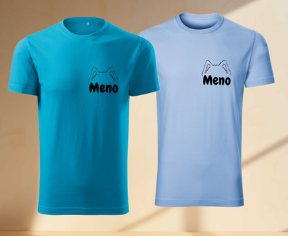 Tričko Unisex - Samojed uško s menom