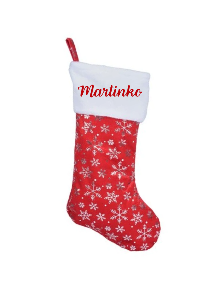 Mikulášska čižma s Vašim menom