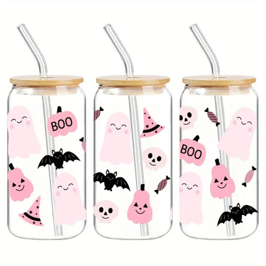 Sklenený pohár - Halloween2